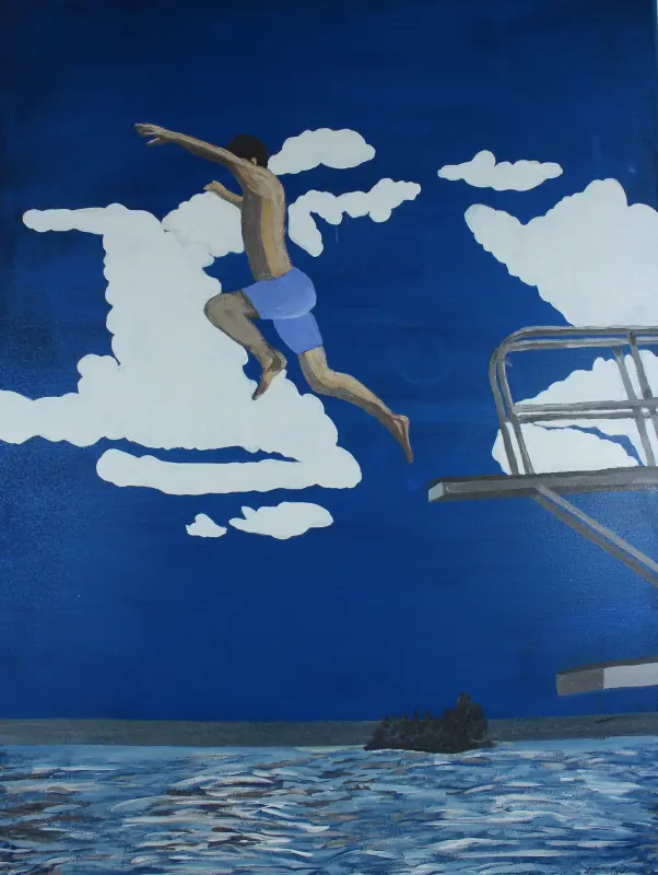 Sprung in die freiheit