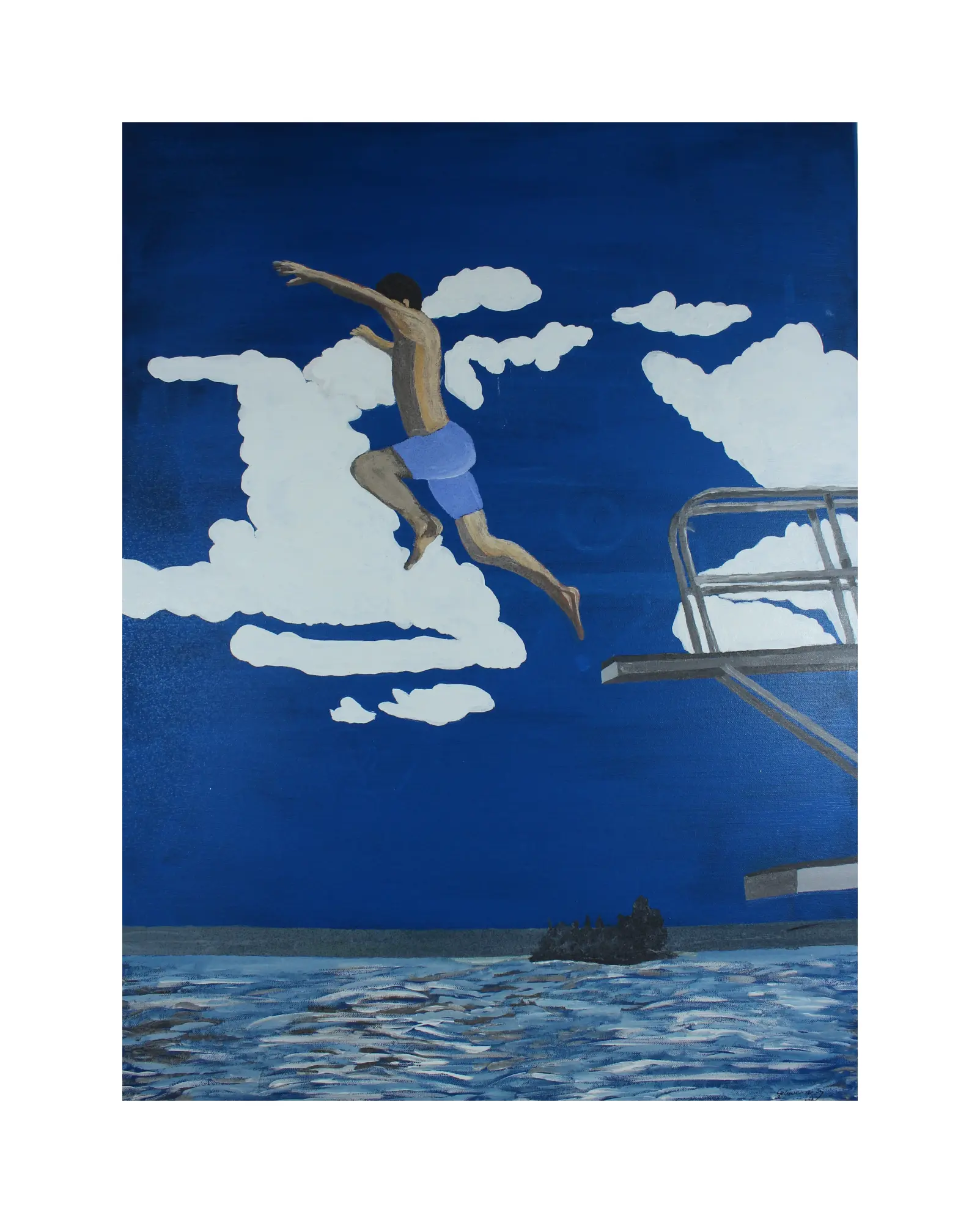 Sprung in die freiheit