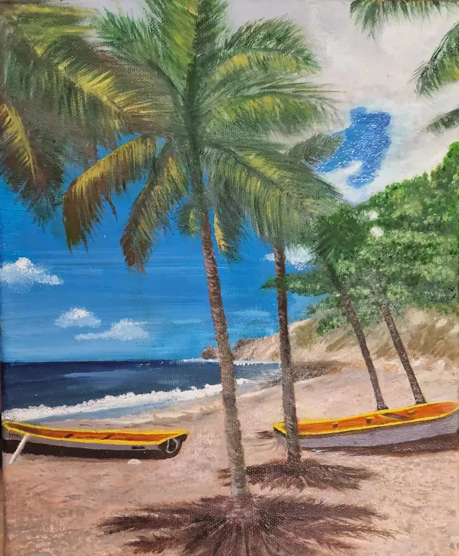 Strand auf Martinique